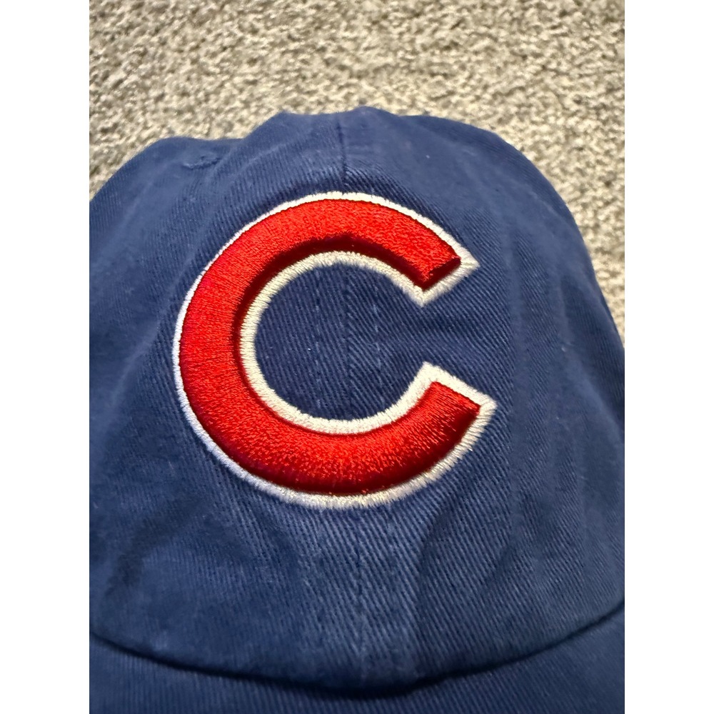 47 Brand Navy Blue Chicago Cubs Wrigley Field 100 Years Baseball Cap Men - Picture 2 of 11